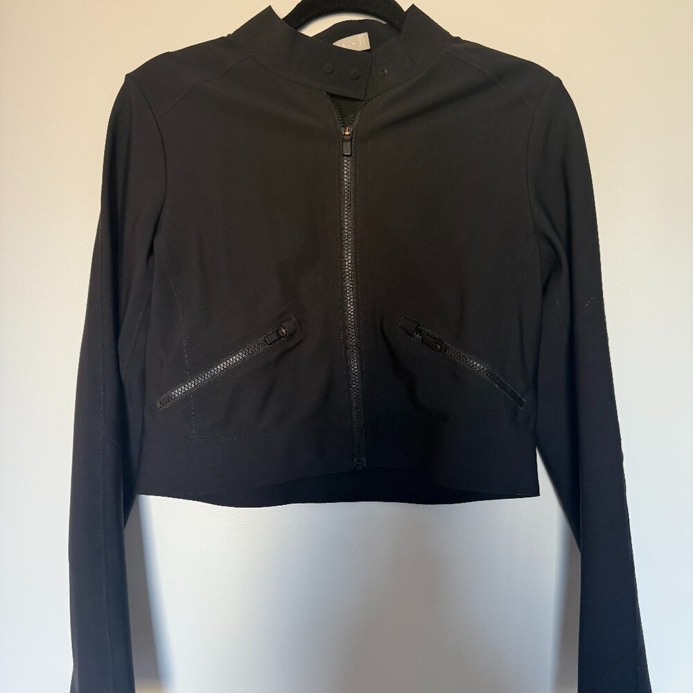Athleta Luna Cropped Moto Jacket - Like New